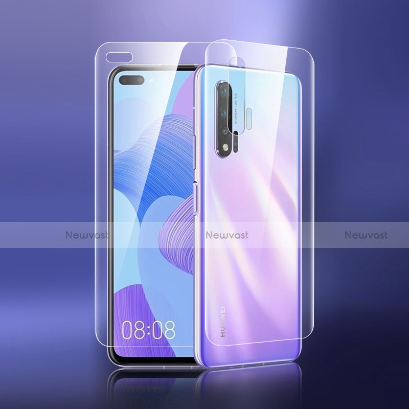 Ultra Clear Screen Protector Front and Back Film for Huawei Nova 6 Clear