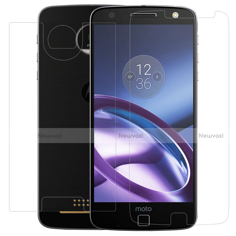 Ultra Clear Screen Protector Front and Back Film for Motorola Moto Z Clear