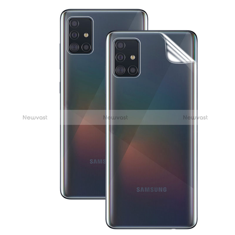 Ultra Clear Screen Protector Front and Back Film for Samsung Galaxy M40S Clear