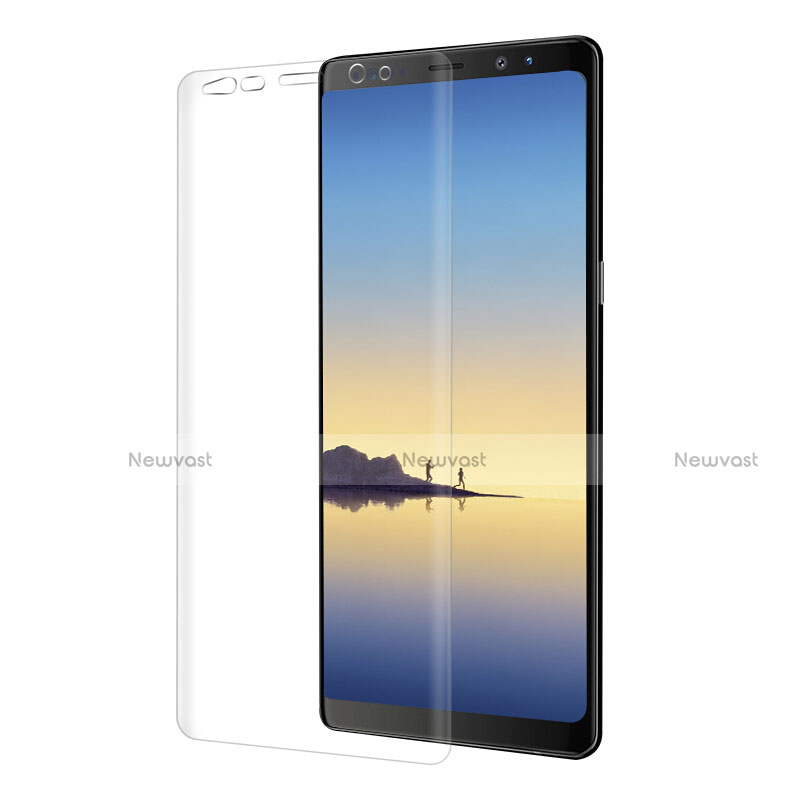 Ultra Clear Screen Protector Front and Back Film for Samsung Galaxy Note 8 Clear