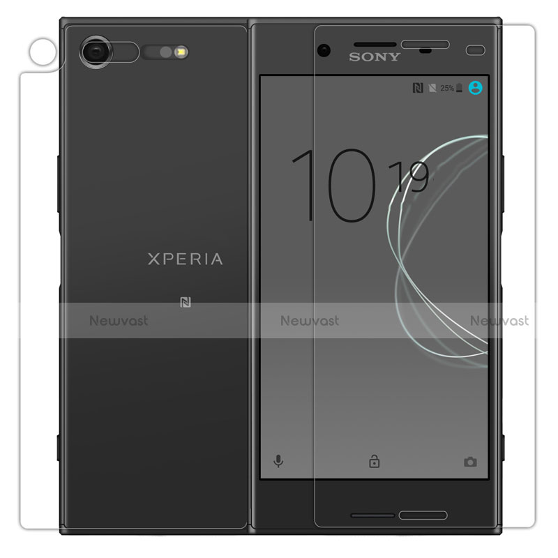Ultra Clear Screen Protector Front and Back Film for Sony Xperia XZ Premium Clear