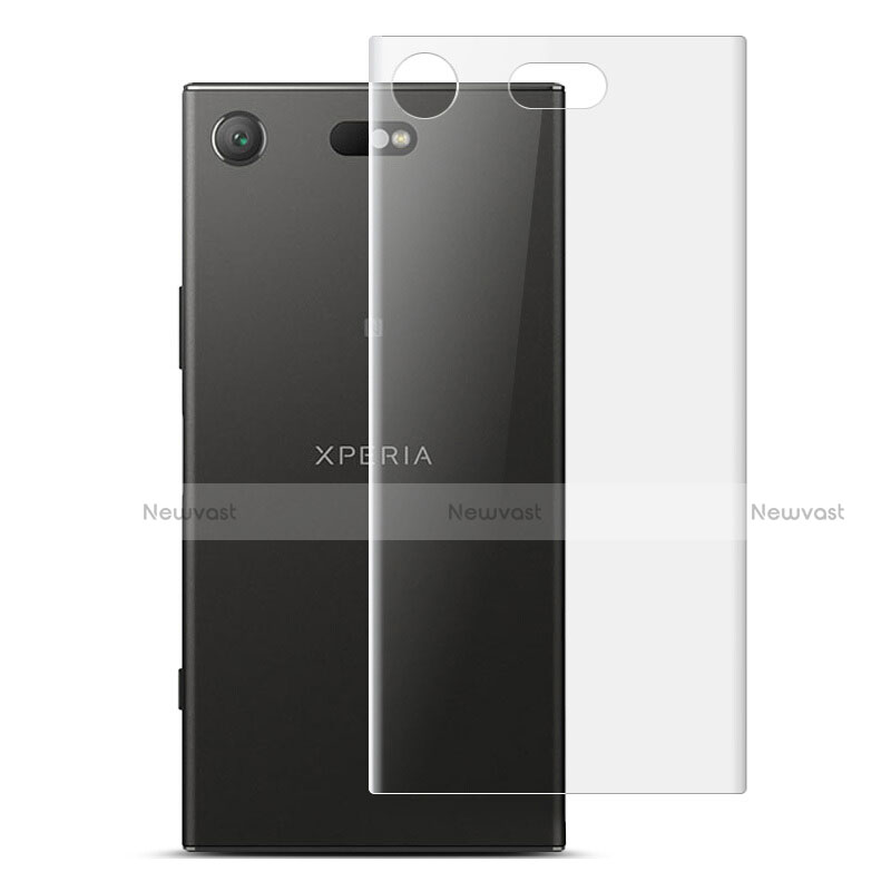 Ultra Clear Screen Protector Front and Back Film for Sony Xperia XZ1 Compact Clear