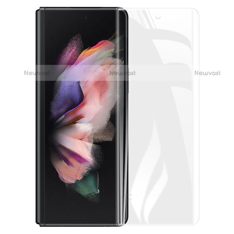 Ultra Clear Screen Protector Front and Back Film S06 for Samsung Galaxy Z Fold3 5G Clear