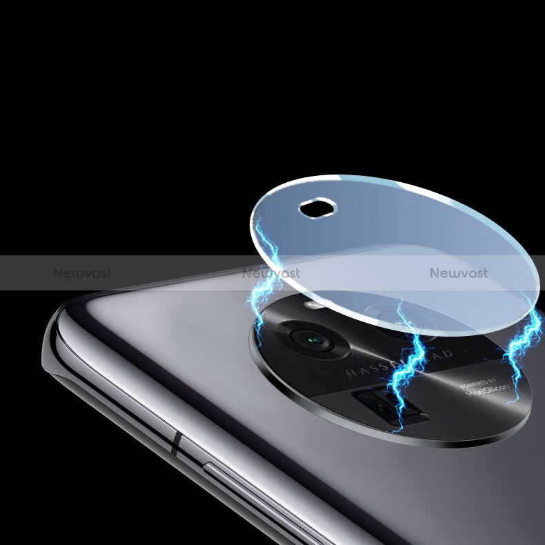 Ultra Clear Tempered Glass Camera Lens Protector C02 for Oppo Find X6 Pro 5G Black