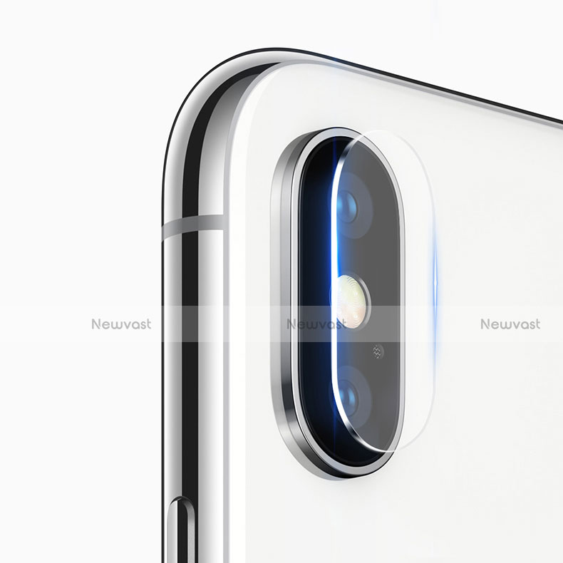 Ultra Clear Tempered Glass Camera Lens Protector for Apple iPhone X Clear