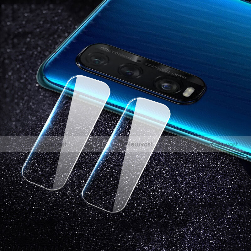 Ultra Clear Tempered Glass Camera Lens Protector for Oppo Find X2 Clear