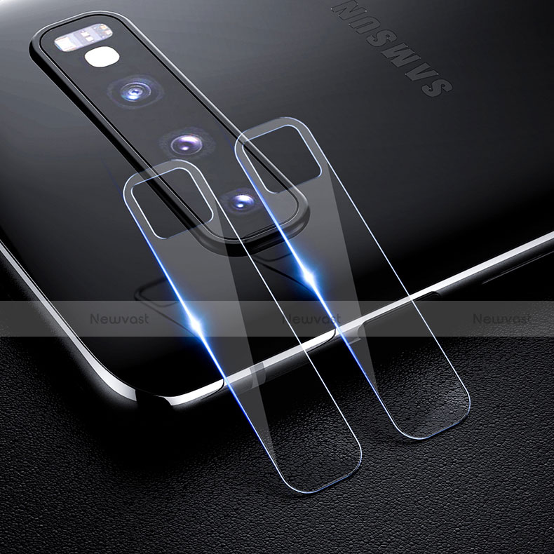 Ultra Clear Tempered Glass Camera Lens Protector for Samsung Galaxy S10 5G Clear