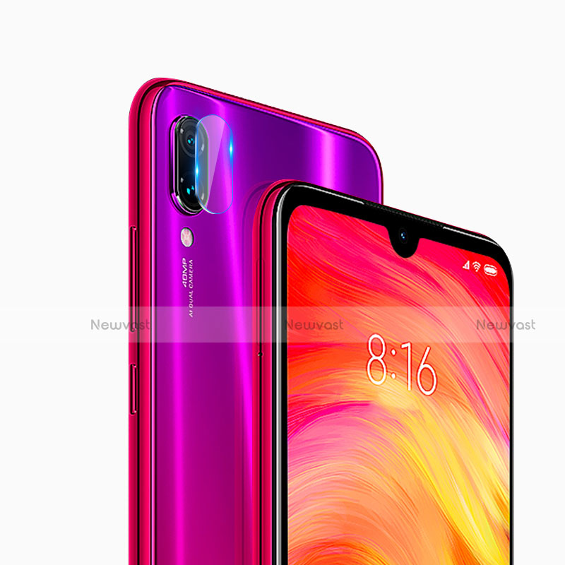Ultra Clear Tempered Glass Camera Lens Protector for Xiaomi Redmi Note 7 Pro Clear