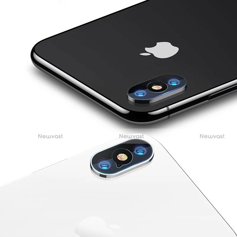 Ultra Clear Tempered Glass Camera Lens Protector P01 for Apple iPhone X Clear