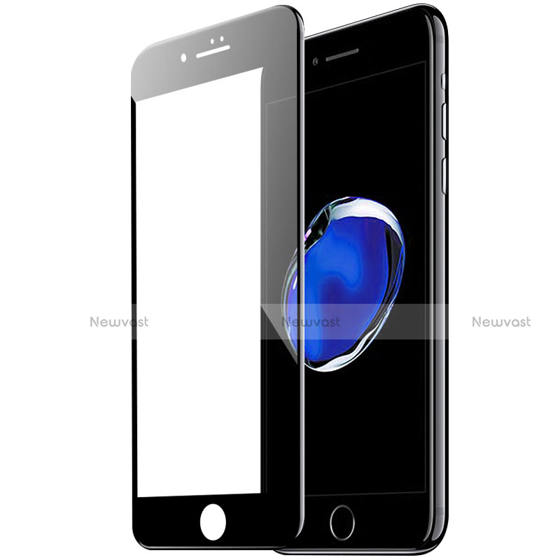 Ultra Clear Tempered Glass Screen Protector Film 3D for Apple iPhone 7 Black