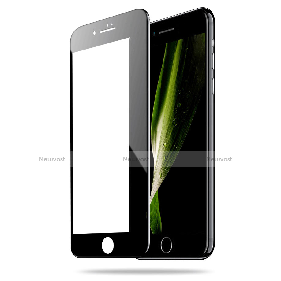 Ultra Clear Tempered Glass Screen Protector Film 3D for Apple iPhone 7 Black