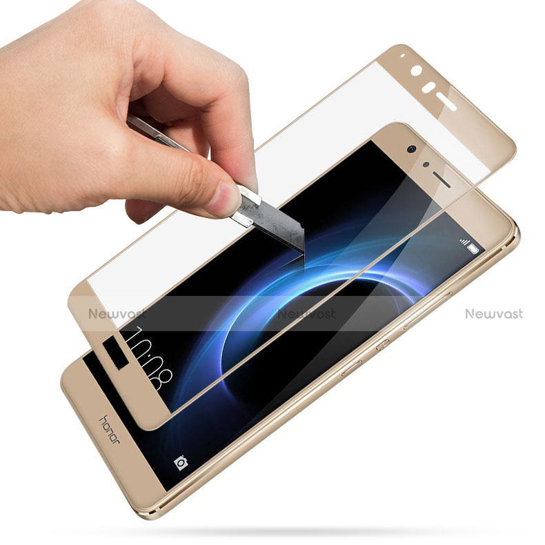 Ultra Clear Tempered Glass Screen Protector Film 3D for Huawei Honor V8 Gold