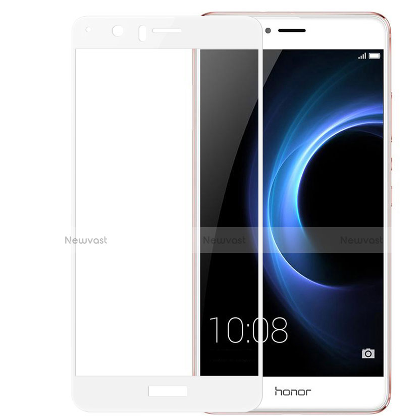 Ultra Clear Tempered Glass Screen Protector Film 3D for Huawei Honor V8 White