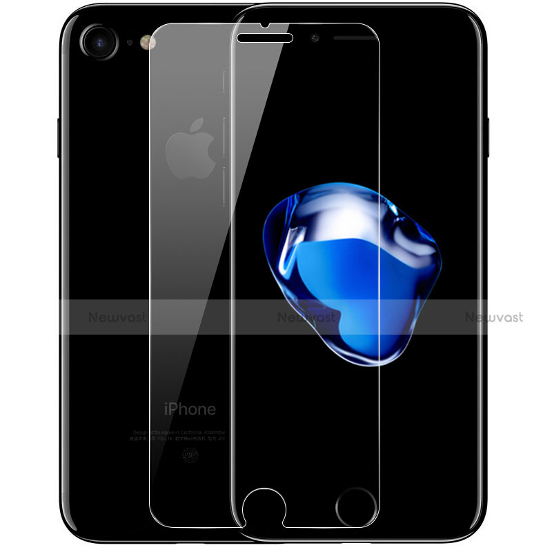 Ultra Clear Tempered Glass Screen Protector Film F06 for Apple iPhone 7 Clear