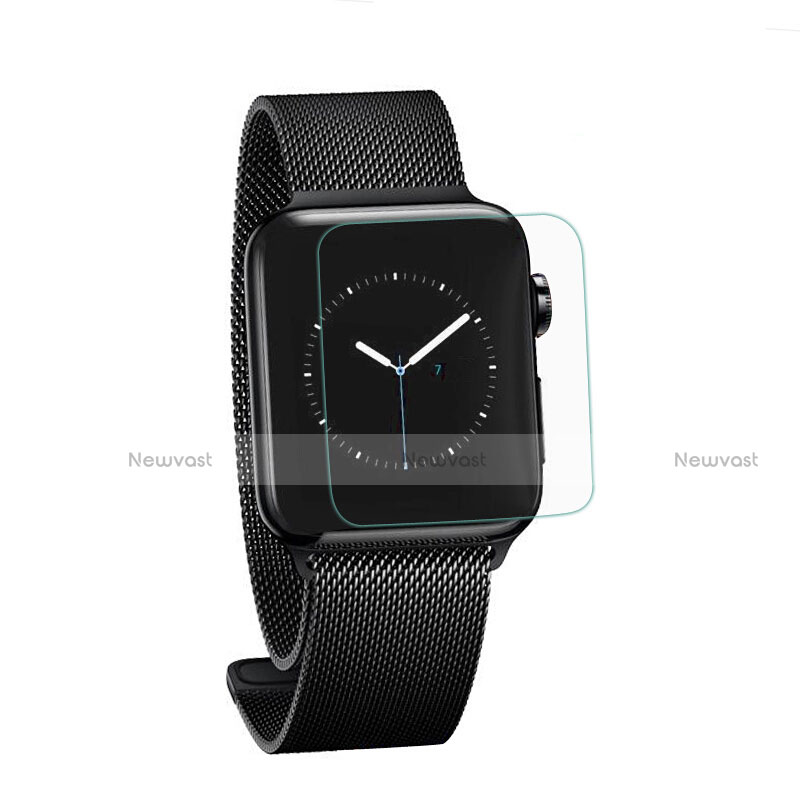 Ultra Clear Tempered Glass Screen Protector Film F06 for Apple iWatch 2 42mm Clear