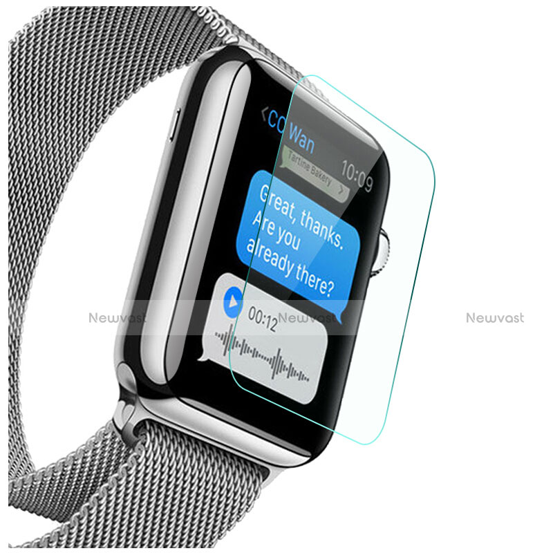 Ultra Clear Tempered Glass Screen Protector Film F08 for Apple iWatch 3 38mm Clear