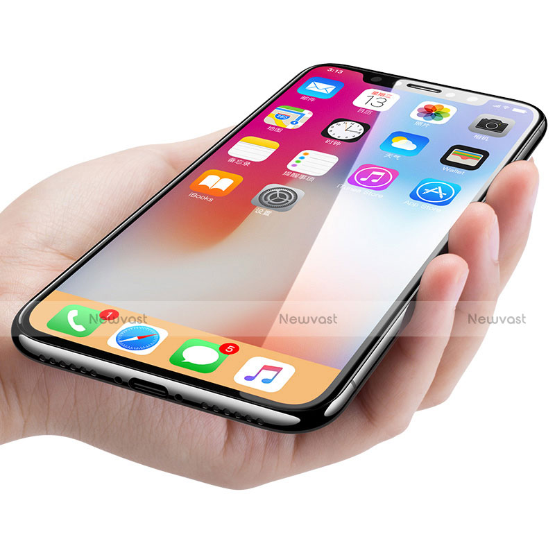 Ultra Clear Tempered Glass Screen Protector Film F11 for Apple iPhone X Clear