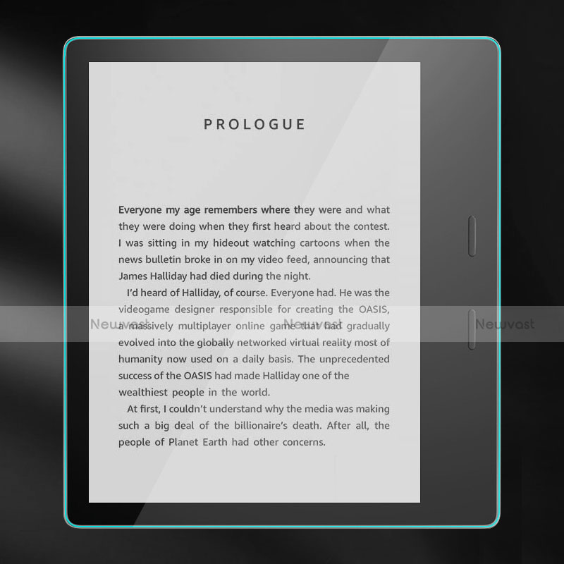 Ultra Clear Tempered Glass Screen Protector Film for Amazon Kindle Oasis 7 inch Clear