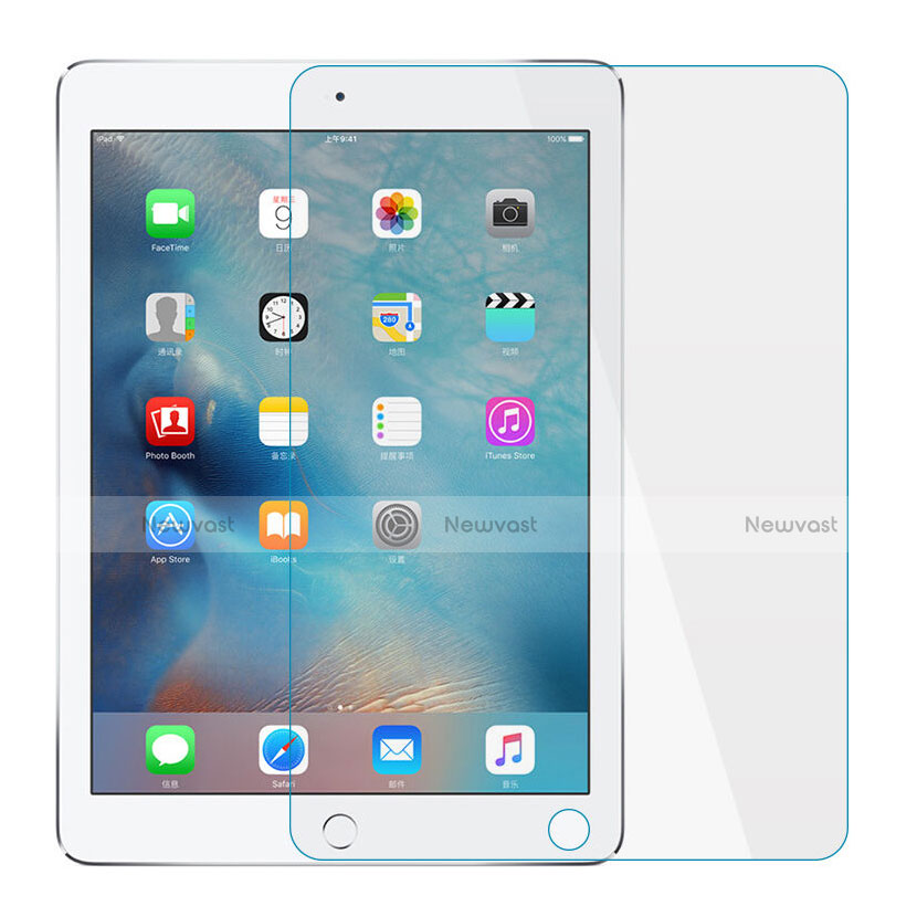 Ultra Clear Tempered Glass Screen Protector Film for Apple iPad Air 2 Clear