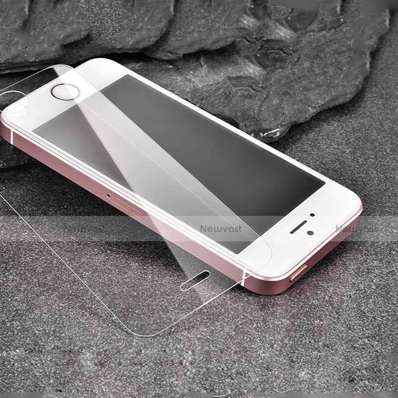 Ultra Clear Tempered Glass Screen Protector Film for Apple iPhone SE Clear