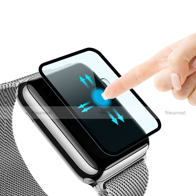 Ultra Clear Tempered Glass Screen Protector Film for Apple iWatch 3 38mm Clear