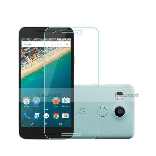 Ultra Clear Tempered Glass Screen Protector Film for Google Nexus 5X Clear