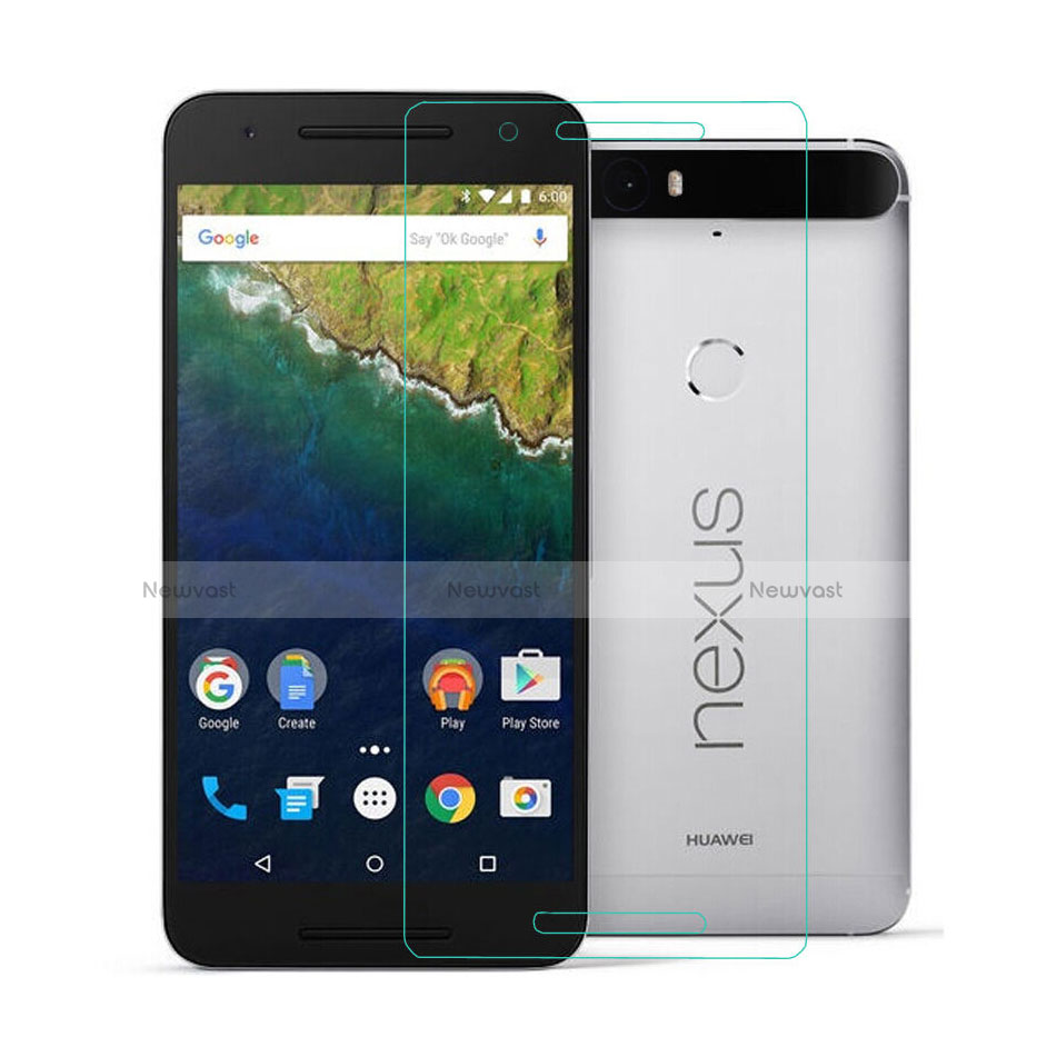 Ultra Clear Tempered Glass Screen Protector Film for Google Nexus 6P Clear