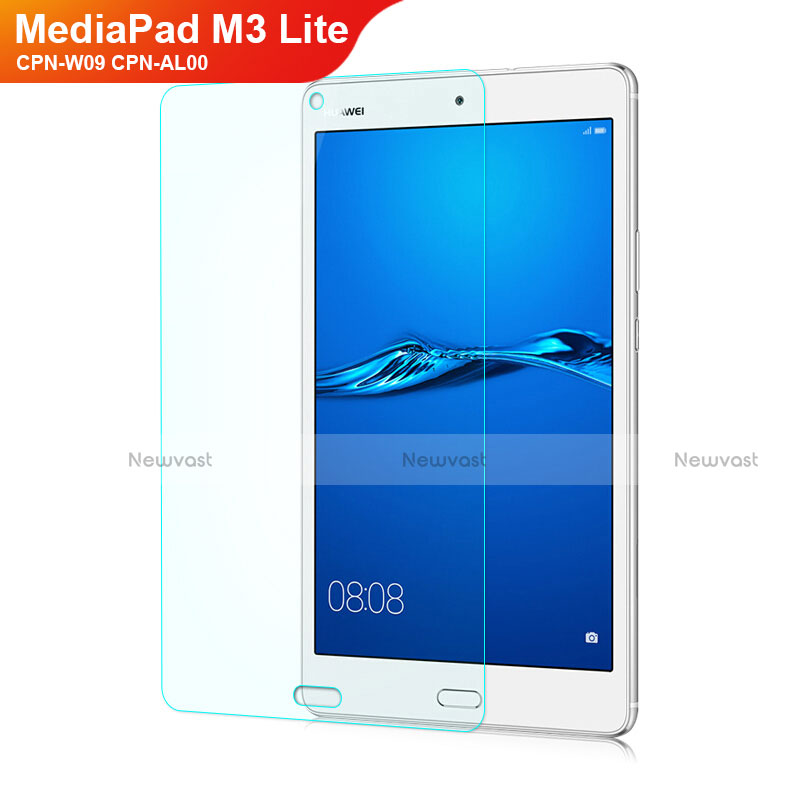 Ultra Clear Tempered Glass Screen Protector Film for Huawei MediaPad M3 Lite 8.0 CPN-W09 CPN-AL00 Clear