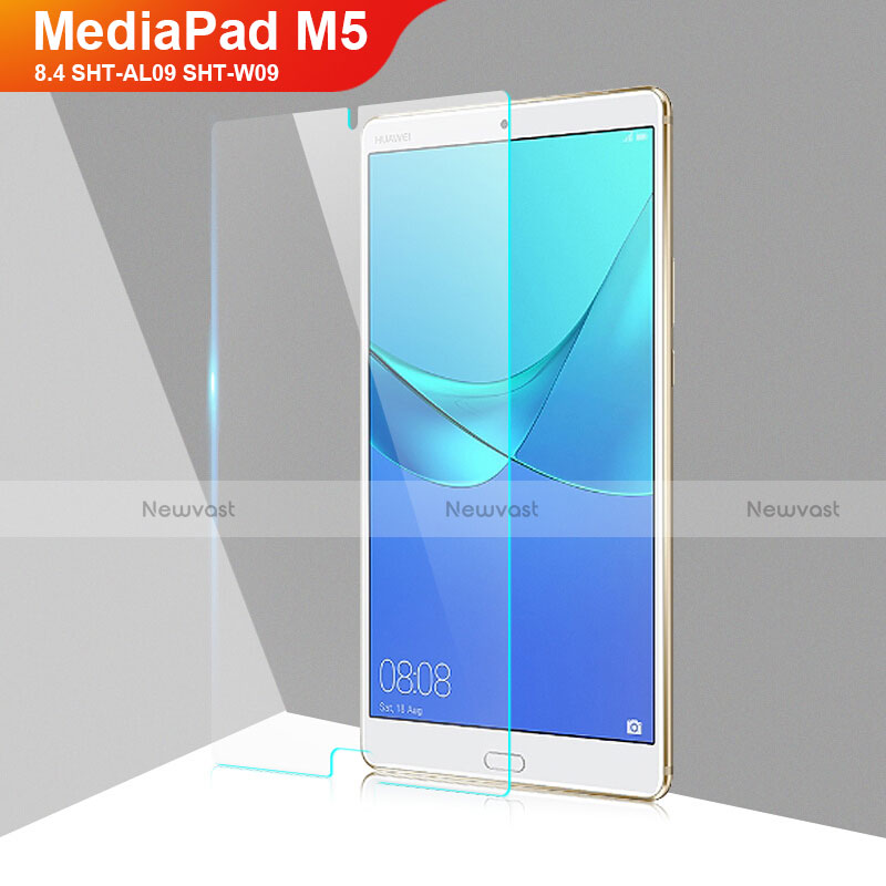 Ultra Clear Tempered Glass Screen Protector Film for Huawei MediaPad M5 8.4 SHT-AL09 SHT-W09 Clear