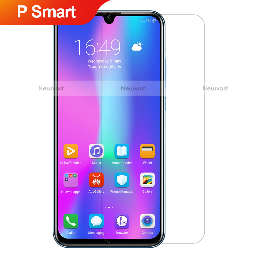 Ultra Clear Tempered Glass Screen Protector Film for Huawei P Smart (2019) Clear
