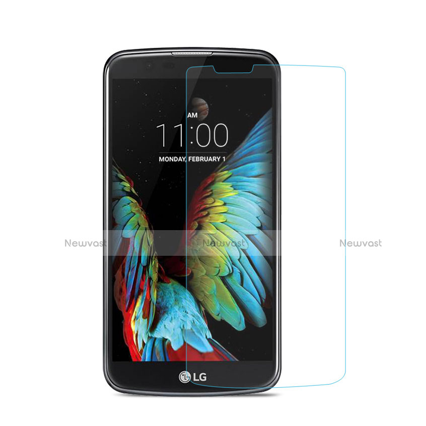 Ultra Clear Tempered Glass Screen Protector Film for LG K10 Clear