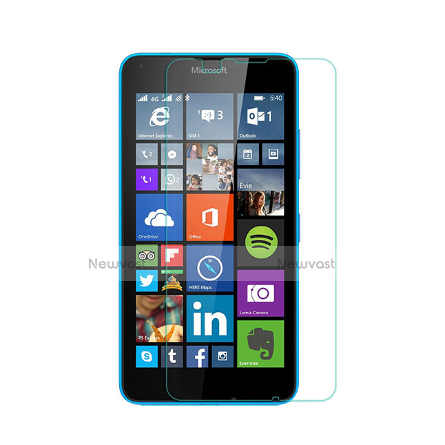 Ultra Clear Tempered Glass Screen Protector Film for Microsoft Lumia 640 Clear