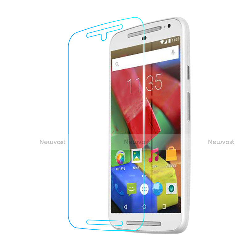 Ultra Clear Tempered Glass Screen Protector Film for Motorola Moto G (2nd Gen) Clear