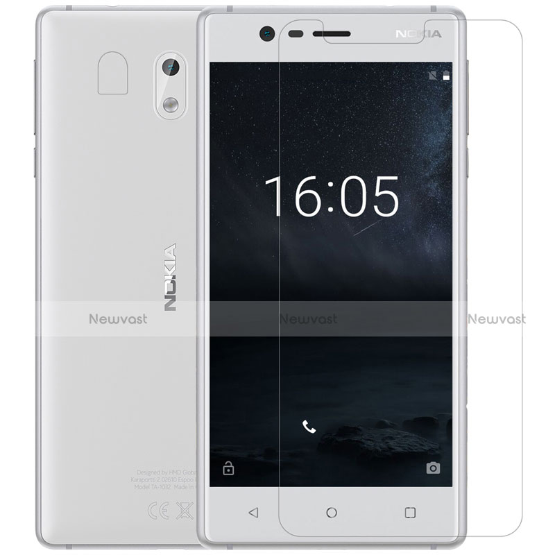 Ultra Clear Tempered Glass Screen Protector Film for Nokia 3 Clear