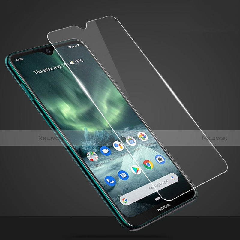 Ultra Clear Tempered Glass Screen Protector Film for Nokia 7.2 Clear