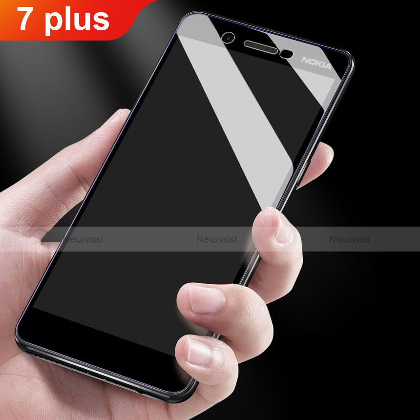 Ultra Clear Tempered Glass Screen Protector Film for Nokia 7 Plus Clear