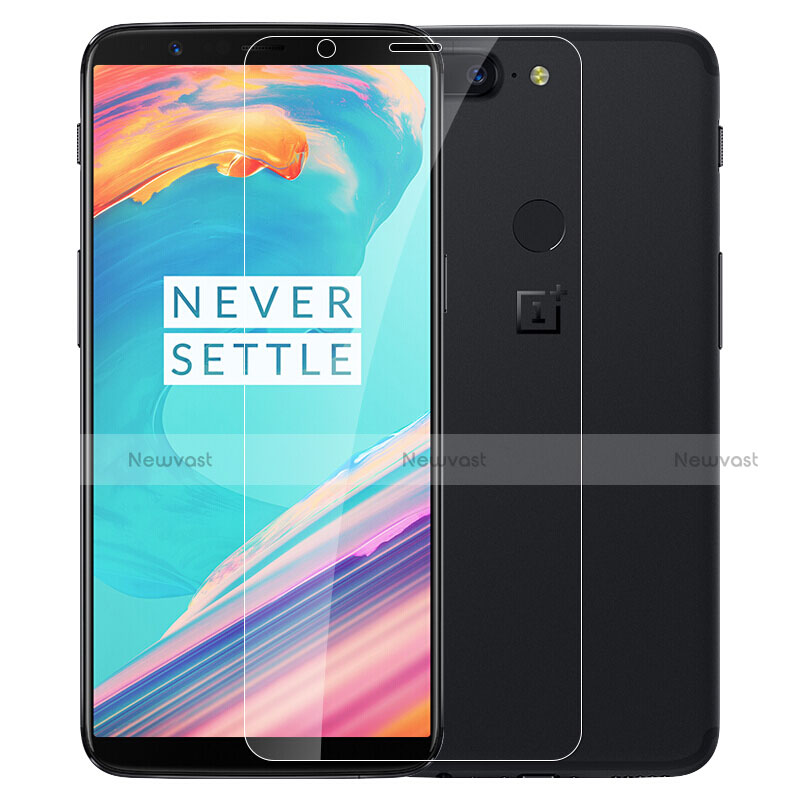 Ultra Clear Tempered Glass Screen Protector Film for OnePlus 5T A5010 Clear