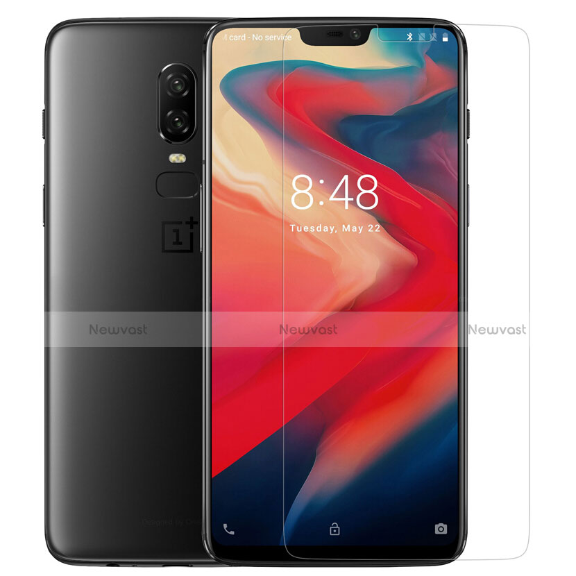 Ultra Clear Tempered Glass Screen Protector Film for OnePlus 6 Clear