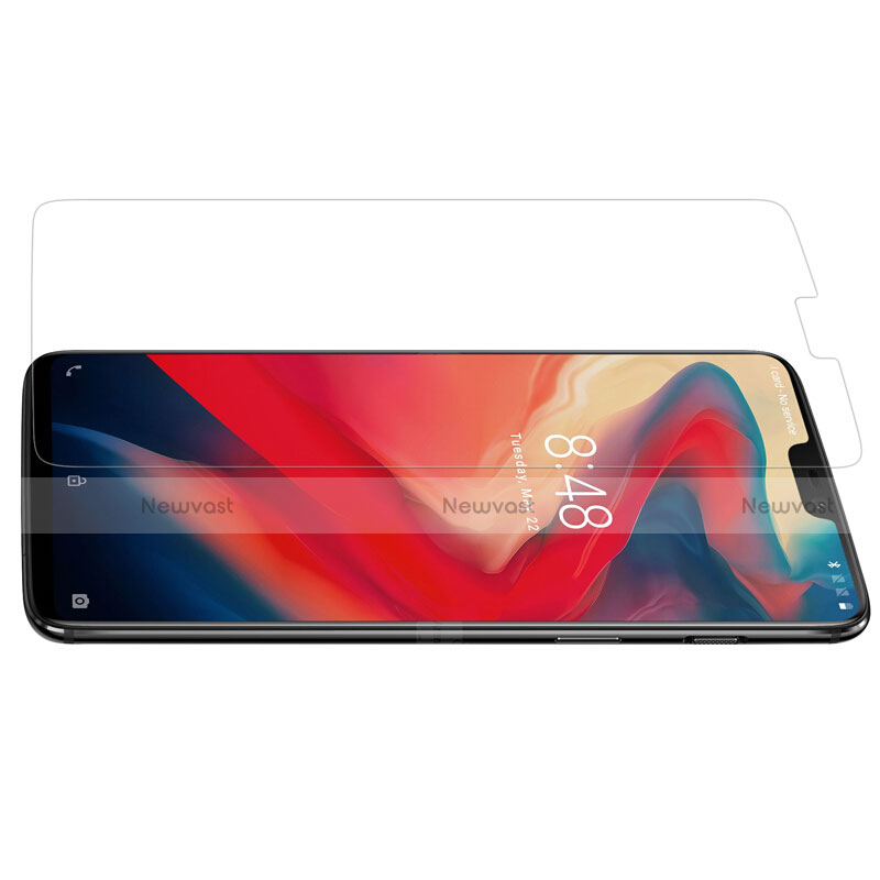 Ultra Clear Tempered Glass Screen Protector Film for OnePlus 6 Clear