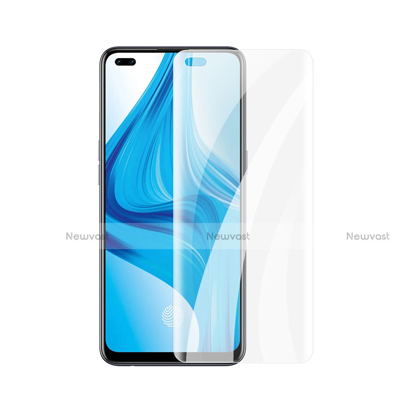 Ultra Clear Tempered Glass Screen Protector Film for Oppo Reno4 F Clear