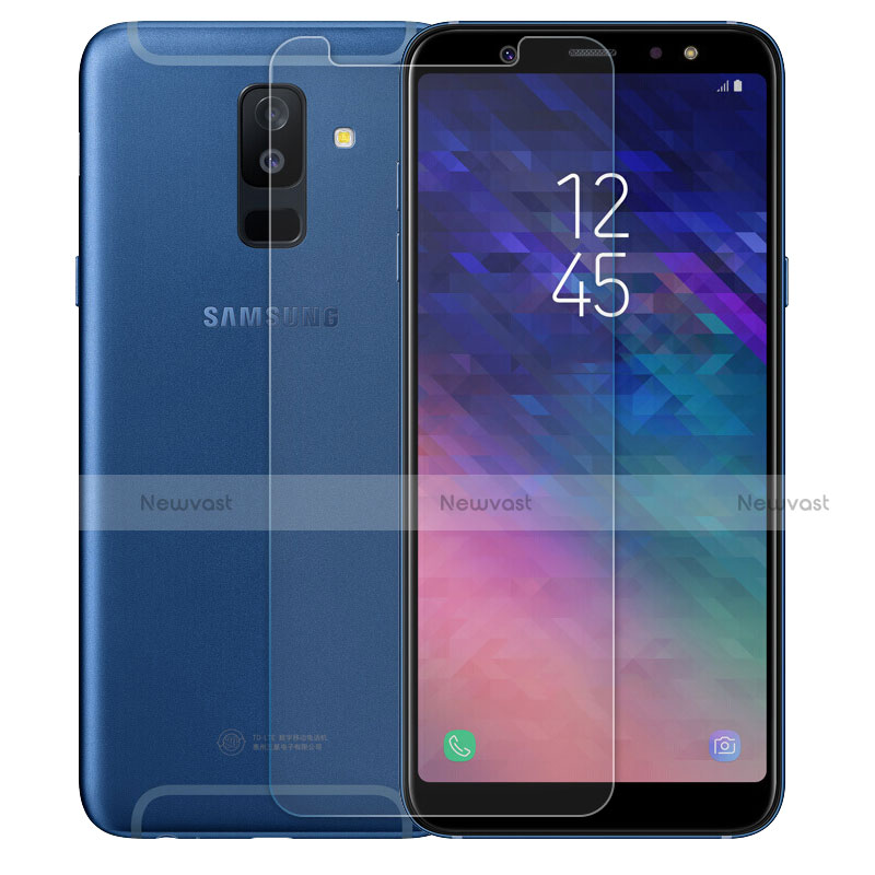 Ultra Clear Tempered Glass Screen Protector Film for Samsung Galaxy A6 Plus (2018) Clear