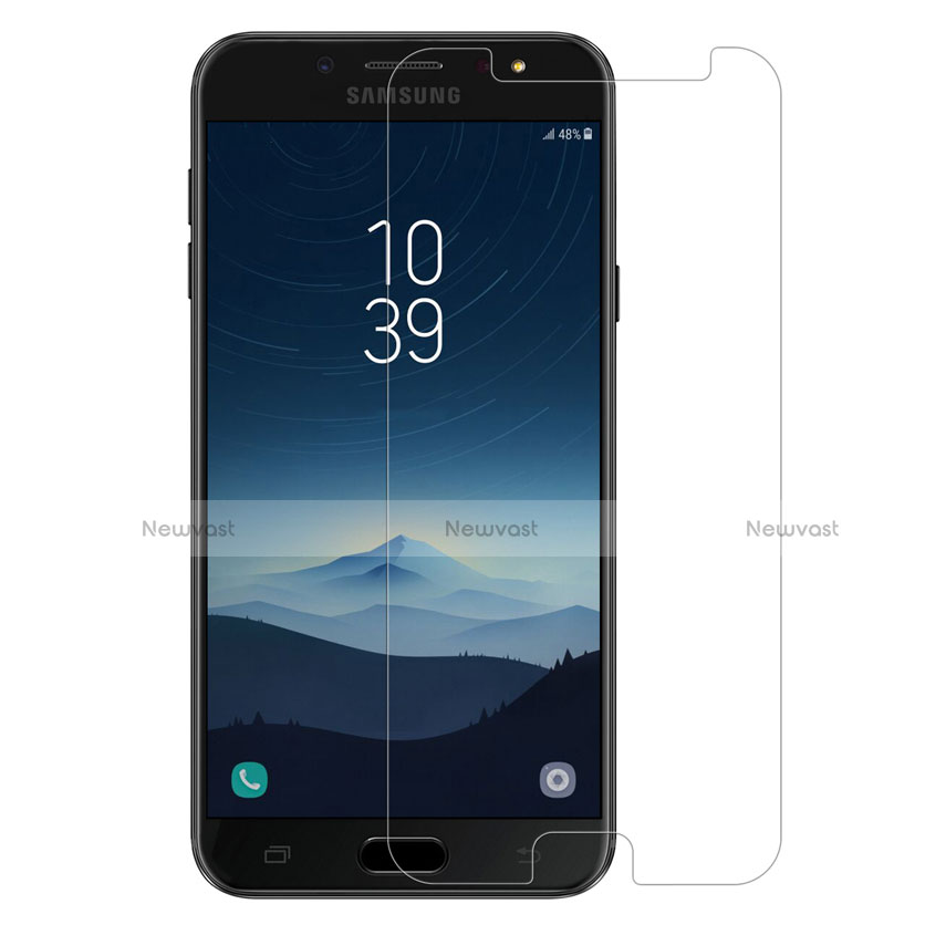 Ultra Clear Tempered Glass Screen Protector Film for Samsung Galaxy C8 C710F Clear