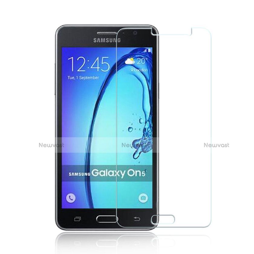 Ultra Clear Tempered Glass Screen Protector Film for Samsung Galaxy On5 Pro Clear