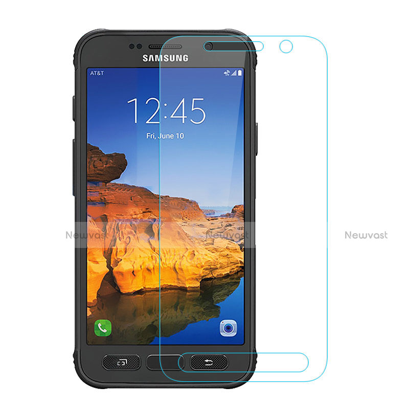 Ultra Clear Tempered Glass Screen Protector Film for Samsung Galaxy S7 Active G891A Clear