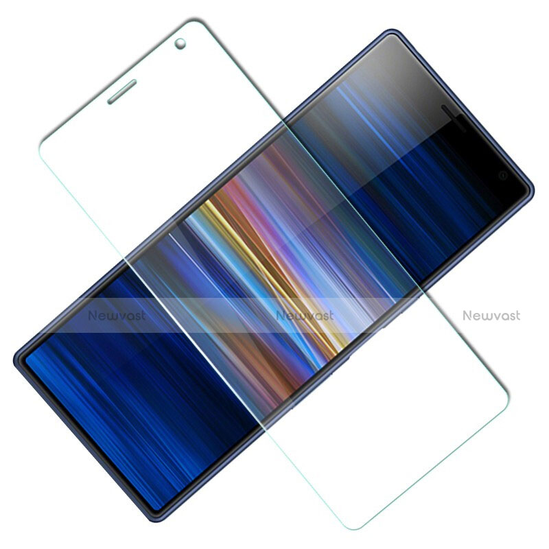 Ultra Clear Tempered Glass Screen Protector Film for Sony Xperia 10 Plus Clear