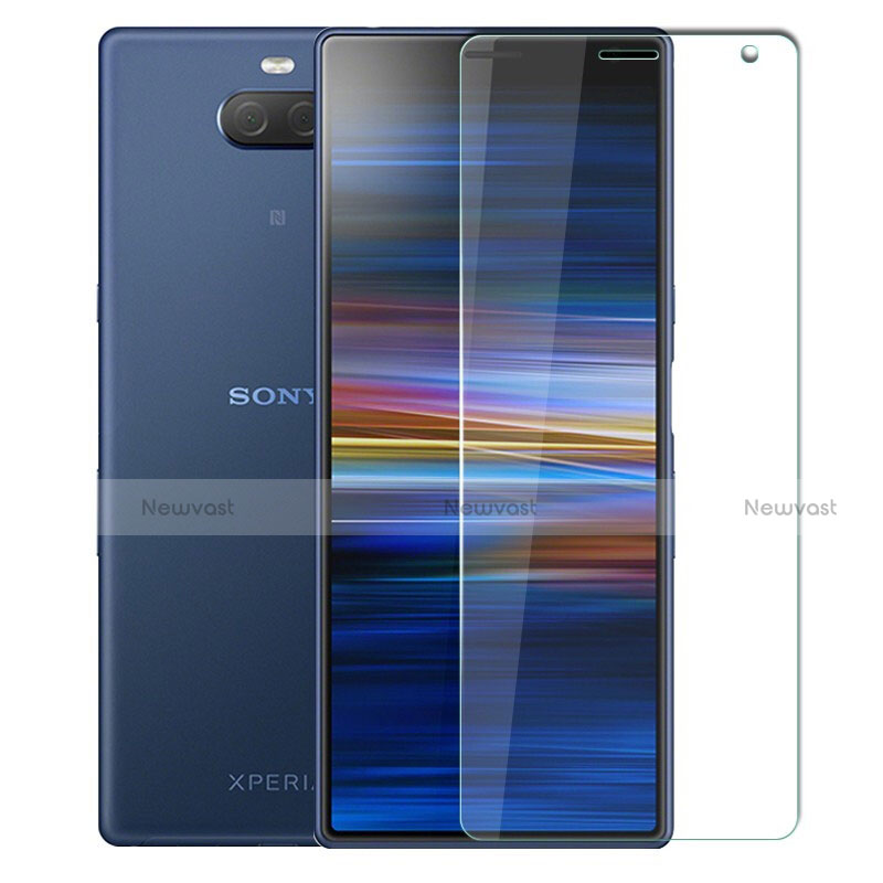 Ultra Clear Tempered Glass Screen Protector Film for Sony Xperia 10 Plus Clear