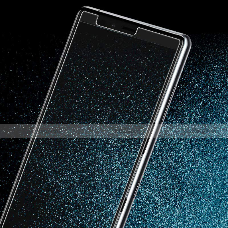 Ultra Clear Tempered Glass Screen Protector Film for Sony Xperia XZ4 Clear