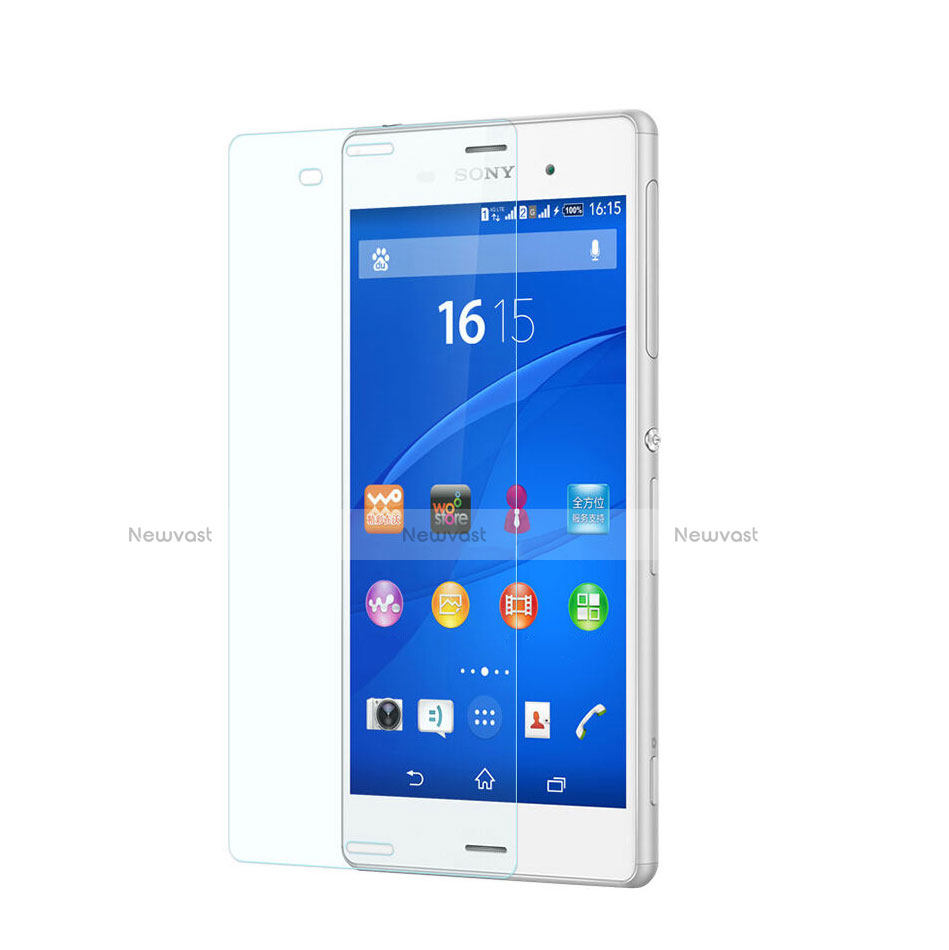 Ultra Clear Tempered Glass Screen Protector Film for Sony Xperia Z3 Clear