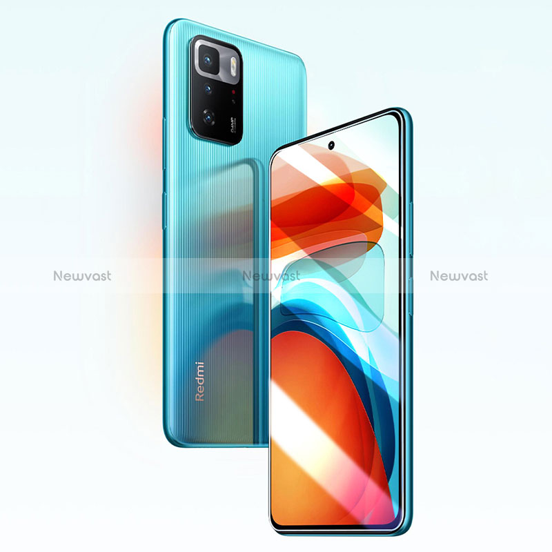 Ultra Clear Tempered Glass Screen Protector Film for Xiaomi Redmi Note 10 Pro 5G Clear