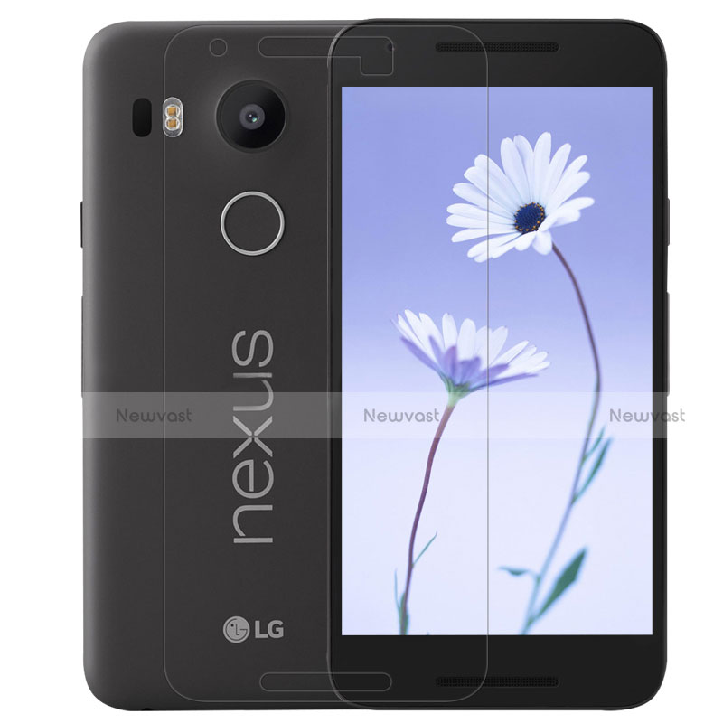 Ultra Clear Tempered Glass Screen Protector Film T01 for Google Nexus 5X Clear